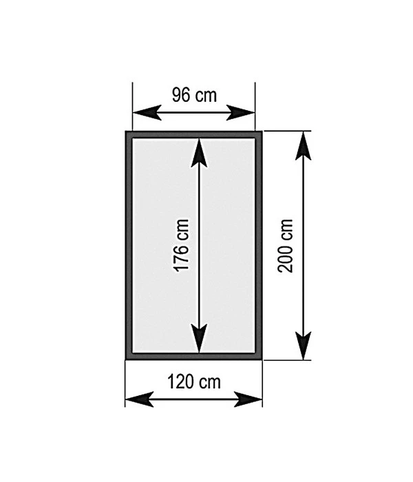 Bellissa Hochbeet Premium, 200 X 120 X 100 Cm – Bild 5