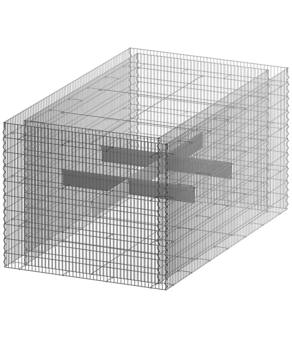 Bellissa Hochbeet Premium, 200 X 120 X 100 Cm – Bild 4