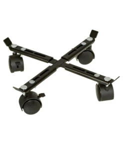 Videx Metall-Pflanzroller, Schwarz, 35 X 35 Cm