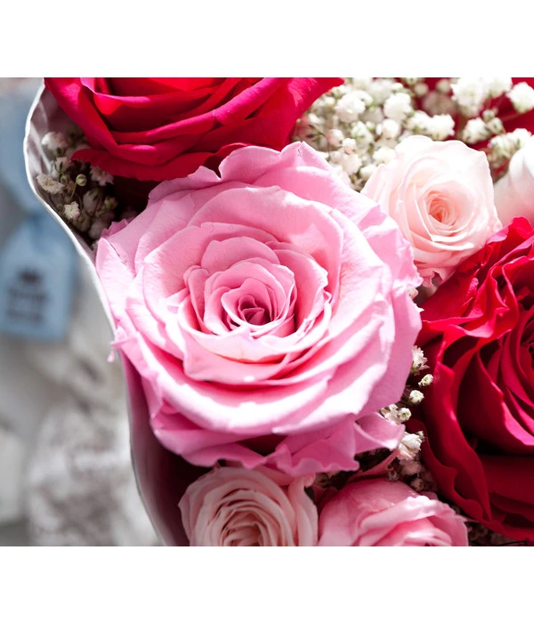 Longlife-Rose, Ca. Ø6 Cm – Bild 5