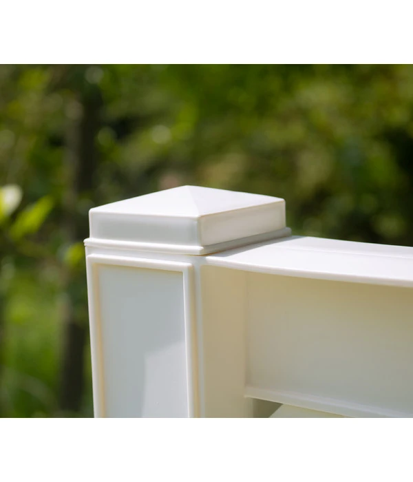 KHW Kunststoff-Gartenbank Kopenhagen – Bild 4