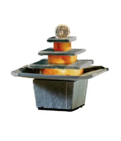 Seliger Zimmerbrunnen Mandala, Schiefer