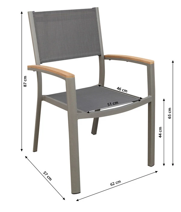 Dehner Stapelstuhl Colmar – Bild 5