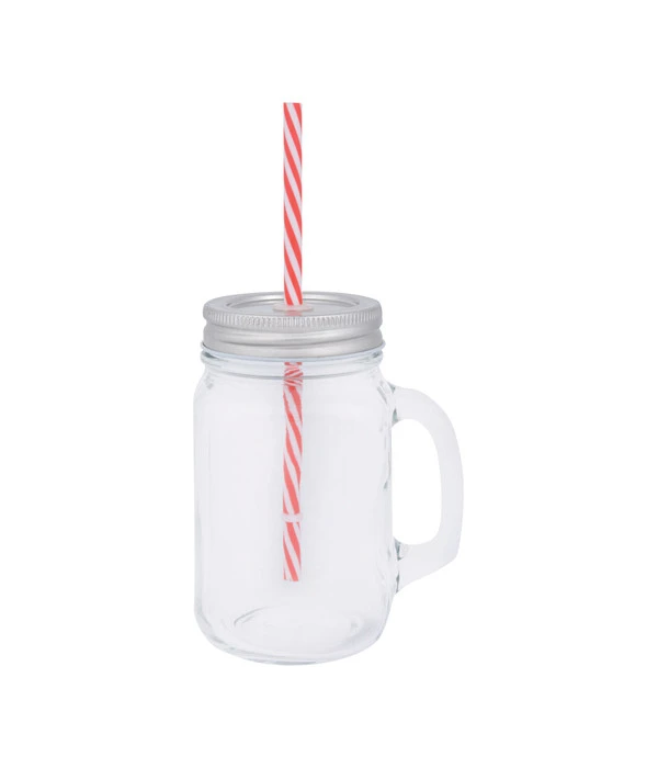 Outdoorbecher Mit Halm, 450 Ml