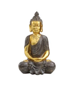 Dehner Polyresin-Buddha, 32 X 22,5 X 52,5 Cm