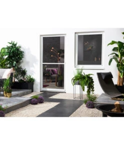 Hecht Fliegengitter Fenster Mit Pollenschutz, Ca B100/H120 Cm