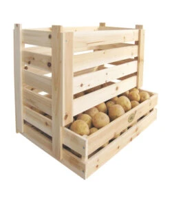 Habau Kartoffel Und Obstkiste, Ca. B58/H42/T38 Cm
