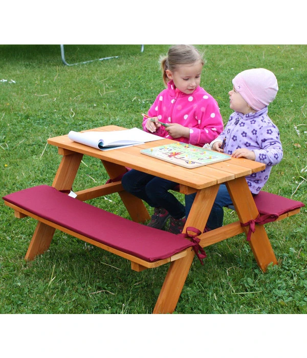 Habau Kinder Picknickbank, 89 X 79 X 50 Cm – Bild 3