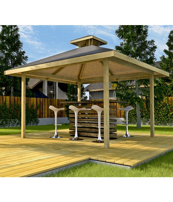 Weka Gartenoase 651 Gr. 2, Ca. B380/H335/T380 Cm