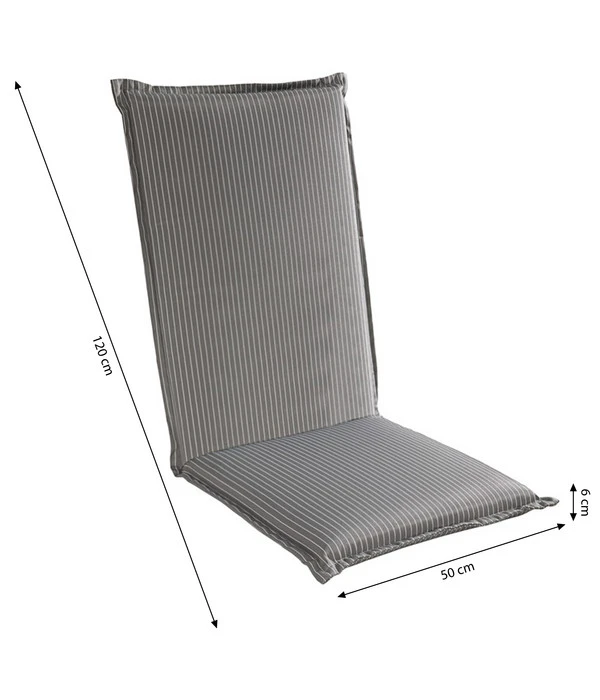 Dehner Hochlehnerpolster Astana, Ca. B50/H6/T120 Cm – Bild 4