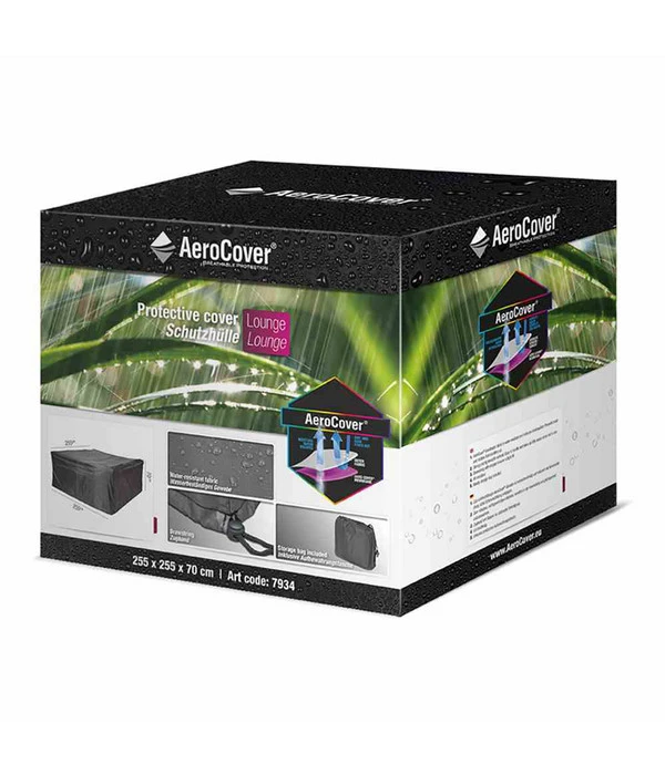 AeroCover Loungesethülle Quadratisch, 255x255x70 Cm – Bild 4
