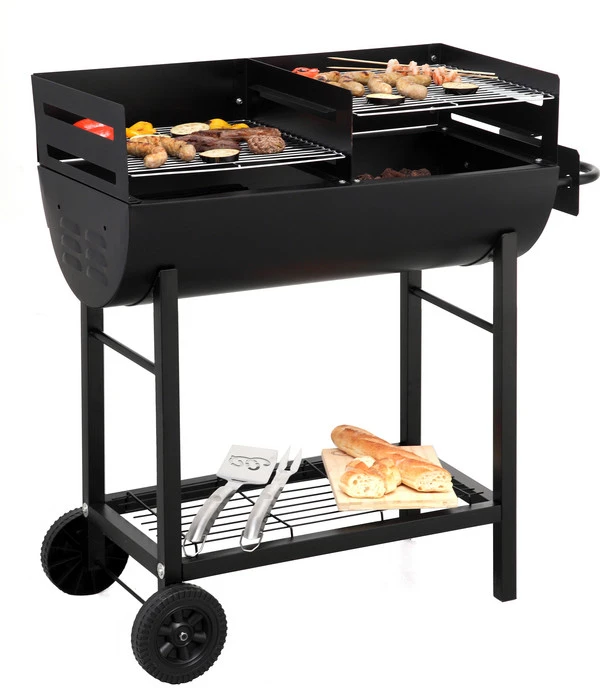 Tepro Holzkohle-Grillfass Detroit – Bild 6