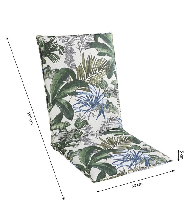 Madison Niederlehnerpolster Maui, Ca. B50/H5/T105 Cm – Bild 5