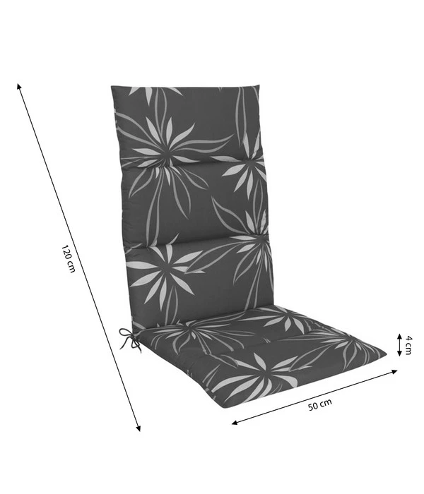 KETTtex Hochlehnerpolster Turin, Ca. B120/H4/T50 Cm – Bild 5