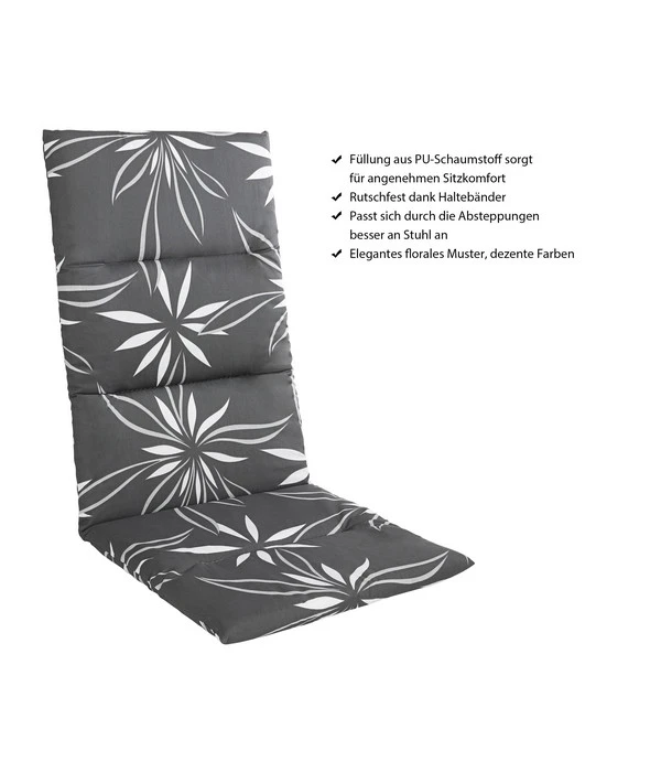 KETTtex Hochlehnerpolster Turin, Ca. B120/H4/T50 Cm – Bild 4