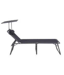 Siena Garden Campingliege Premium, Anthrazit, Ca. B69/H43/T200 Cm