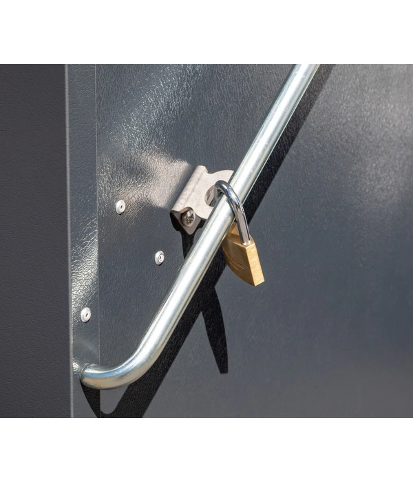 Trimetals Fahrradbox Stowaway, Ca. B138/H113/T89 Cm – Bild 12