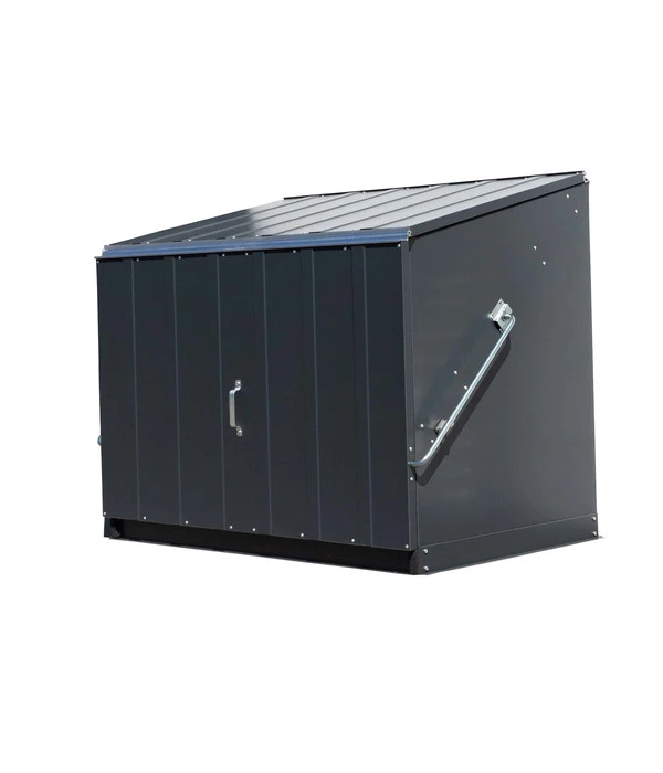 Trimetals Fahrradbox Stowaway, Ca. B138/H113/T89 Cm