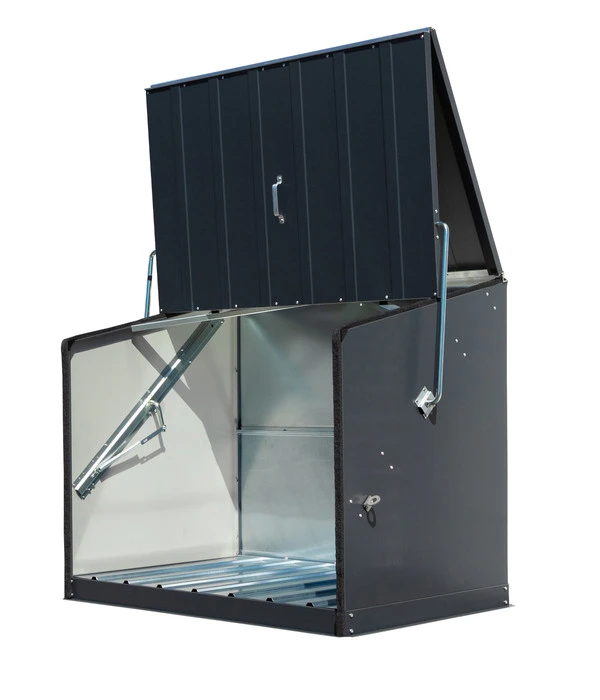 Trimetals Fahrradbox Stowaway, Ca. B138/H113/T89 Cm – Bild 2