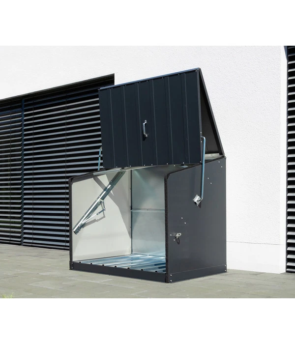 Trimetals Fahrradbox Stowaway, Ca. B138/H113/T89 Cm – Bild 3