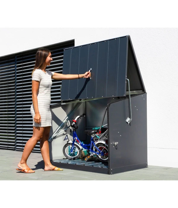 Trimetals Fahrradbox Stowaway, Ca. B138/H113/T89 Cm – Bild 7