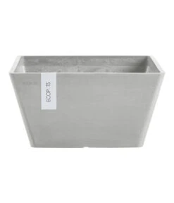 Ecopots Kunststoff-Topf Berlin, Quadratisch