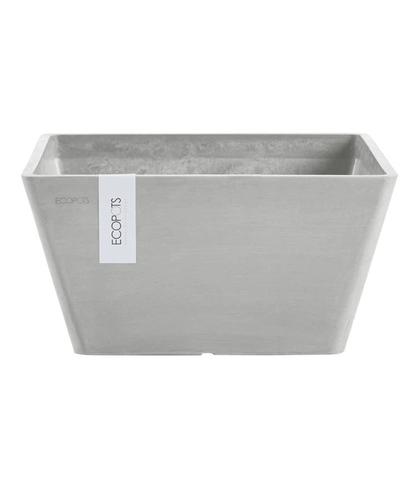 Ecopots Kunststoff-Topf Berlin, Quadratisch