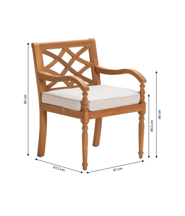 Dehner Gartensessel Savona – Bild 7