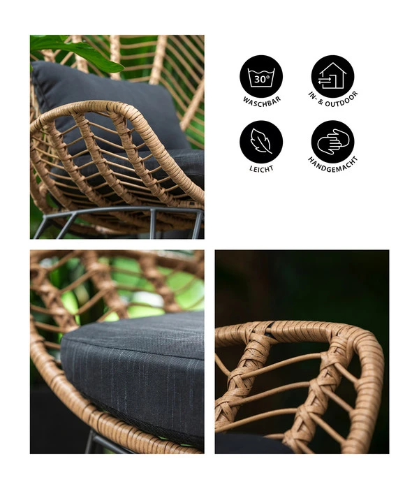 Dehner Geflechtsessel Venezia – Bild 5