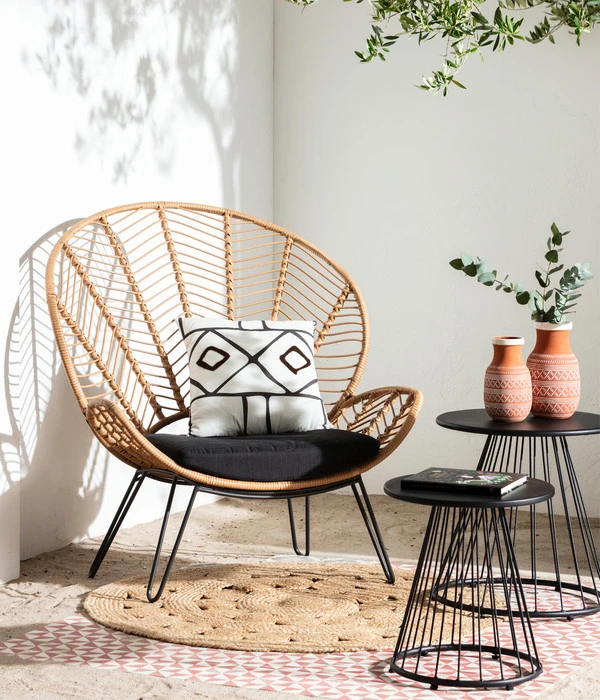 Dehner Geflechtsessel Venezia – Bild 3