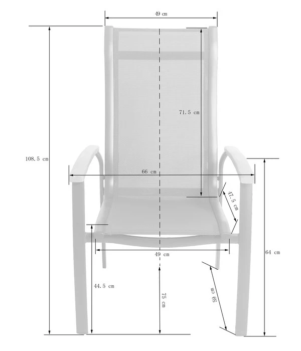 Dehner Stapelstuhl Chicago Wood – Bild 6