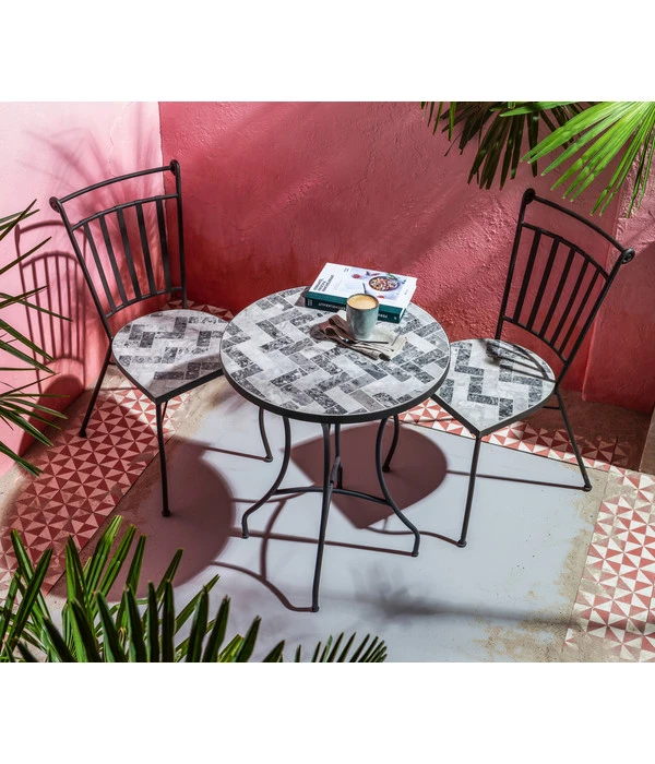 Dehner Mosaikstuhl Letizia – Bild 3