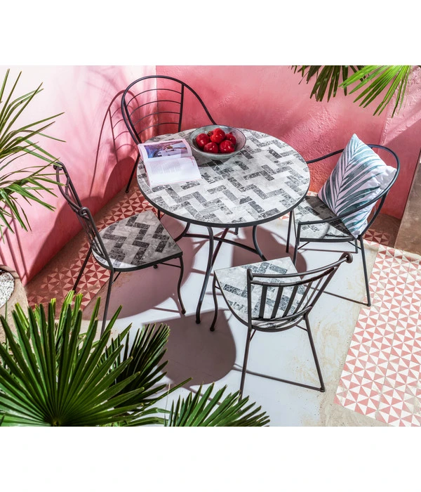 Dehner Mosaikstuhl Letizia – Bild 4