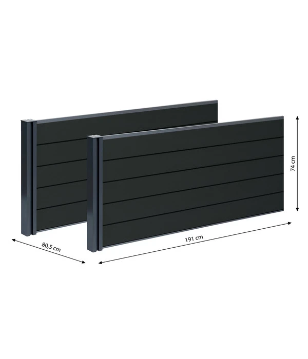 Gutta Hochbeeterweiterung Elevada, Ca. B191/H74/T80,5 Cm – Bild 2