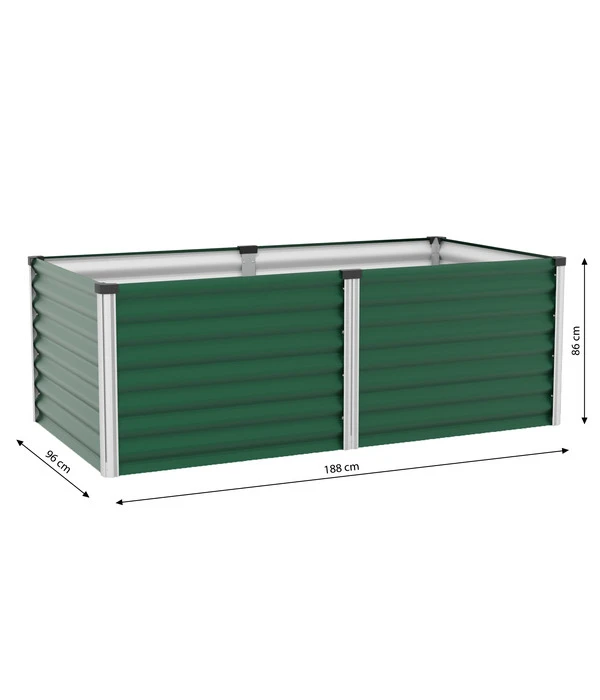 Vitavia Hochbeet Oslo, Seegras/alu – Bild 3