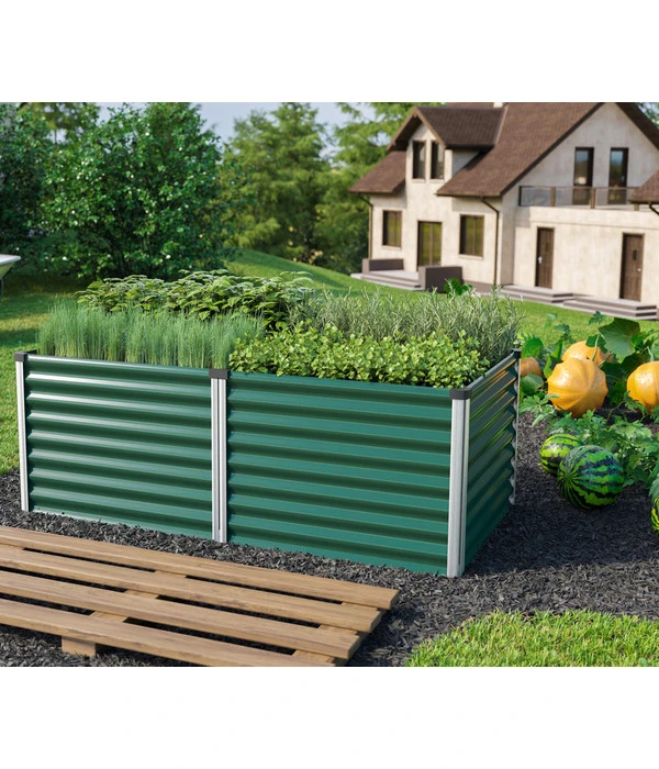 Vitavia Hochbeet Oslo, Seegras/alu – Bild 2