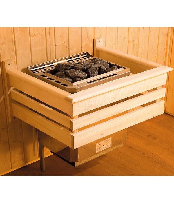 Weka Ecksauna Valida Mit Glastür Und Fenster Inkl. Ofen, Ca. B189/H203,5/T139 Cm – Bild 7