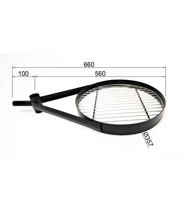 Wolff Finnhaus Großer Schwenkarm Grillkota Basic – Bild 2