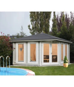 Wolff Finnhaus Gartenhaus Katrin 44-C, Ca. B447/H308/T447 Cm