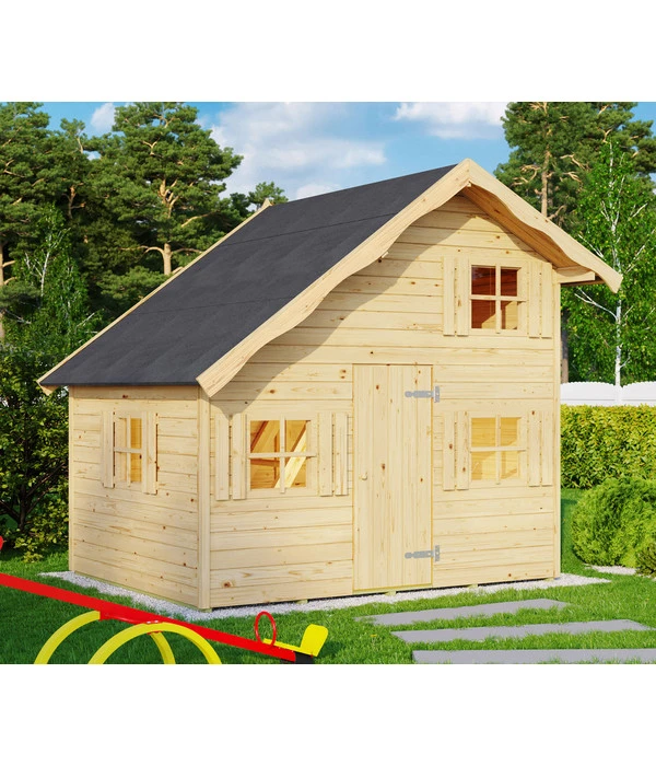 Weka Kinderspielhaus Loki, Ca. B250/H228/219 Cm – Bild 2