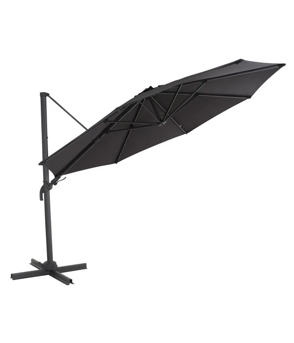 Siena Garden Ampelschirm California N+, Rund, Ca. Ø350 Cm – Bild 2