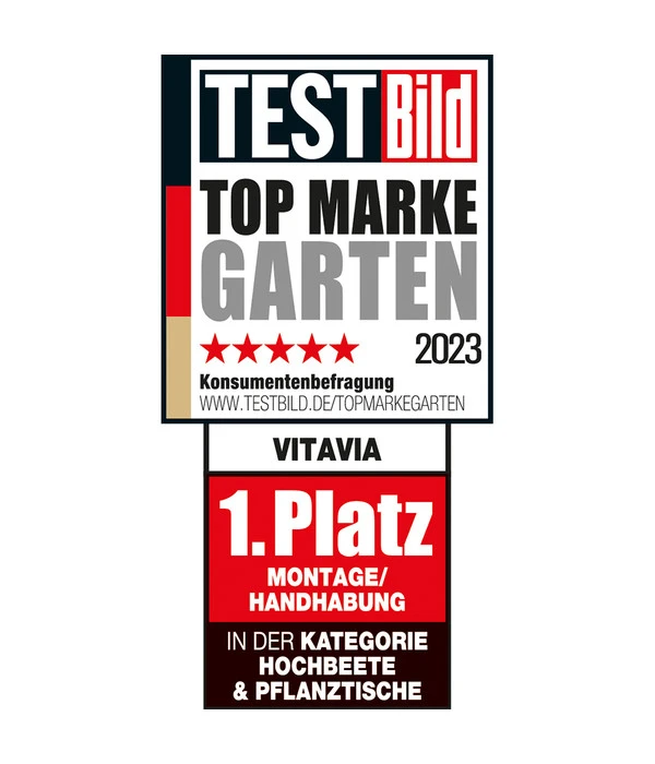 Vitavia Hochbeet Oslo, Seegras/alu – Bild 6