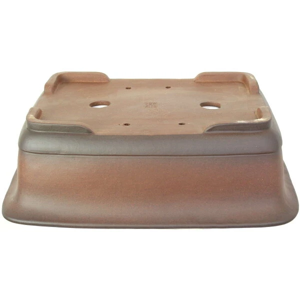 Bonsaischale 60x46x19cm Antik-Braun Rechteckig Unglasiert – Bild 2