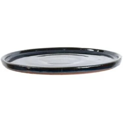 Bonsai Untersetzer 27.5x27.5x2cm Blaugrün Rund